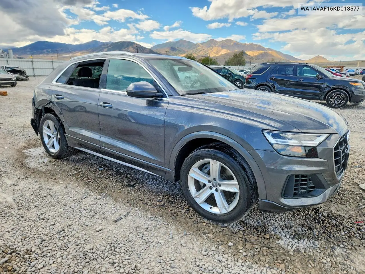 2019 AUDI Q8 VIN WA1AVAF16KD013577 — фото 4