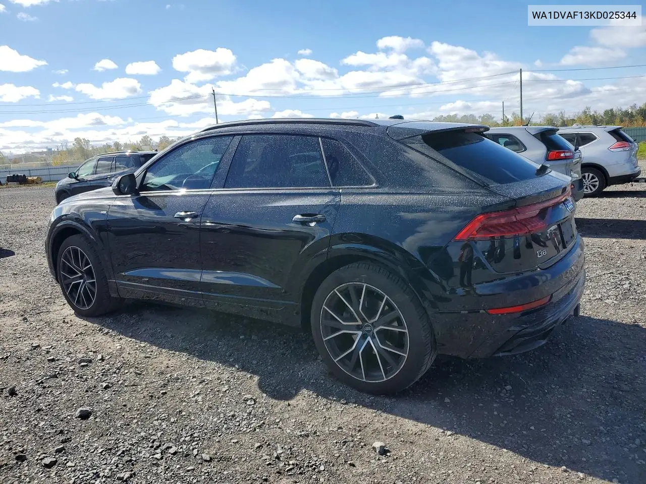 2019 AUDI Q8 VIN WA1DVAF13KD025344 — фото 2