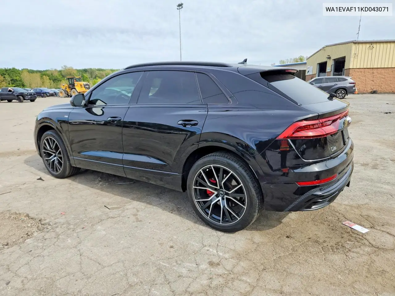 2019 AUDI Q8 VIN WA1EVAF11KD043071 — фото 2