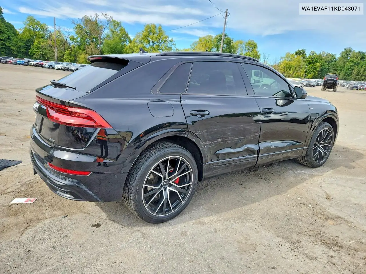 2019 AUDI Q8 VIN WA1EVAF11KD043071 — фото 3