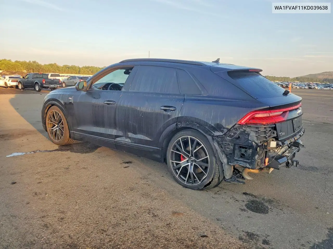 2019 AUDI Q8 VIN WA1FVAF11KD039638 — фото 2
