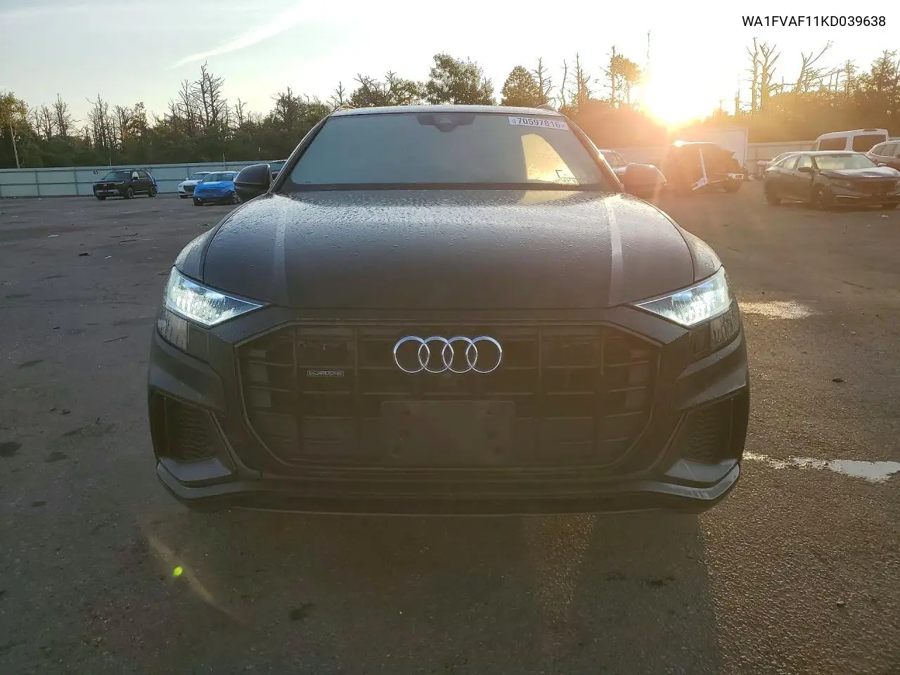 2019 AUDI Q8 VIN WA1FVAF11KD039638 — фото 5