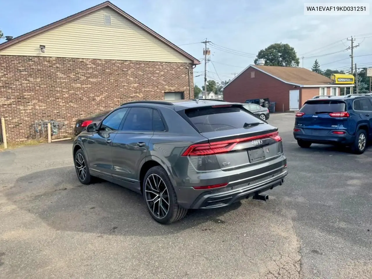 2019 AUDI Q8 VIN WA1EVAF19KD031251 — фото 2