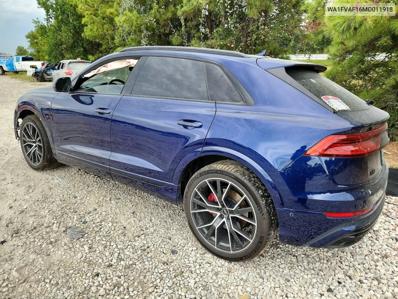 2021 AUDI Q8 VIN WA1FVAF16MD011918 — фото 2