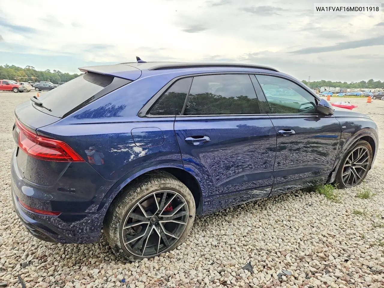 2021 AUDI Q8 VIN WA1FVAF16MD011918 — фото 3