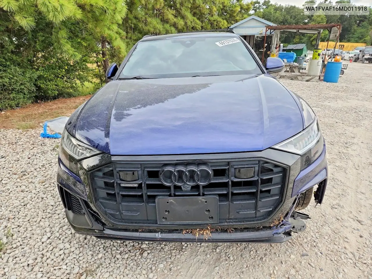 2021 AUDI Q8 VIN WA1FVAF16MD011918 — фото 5