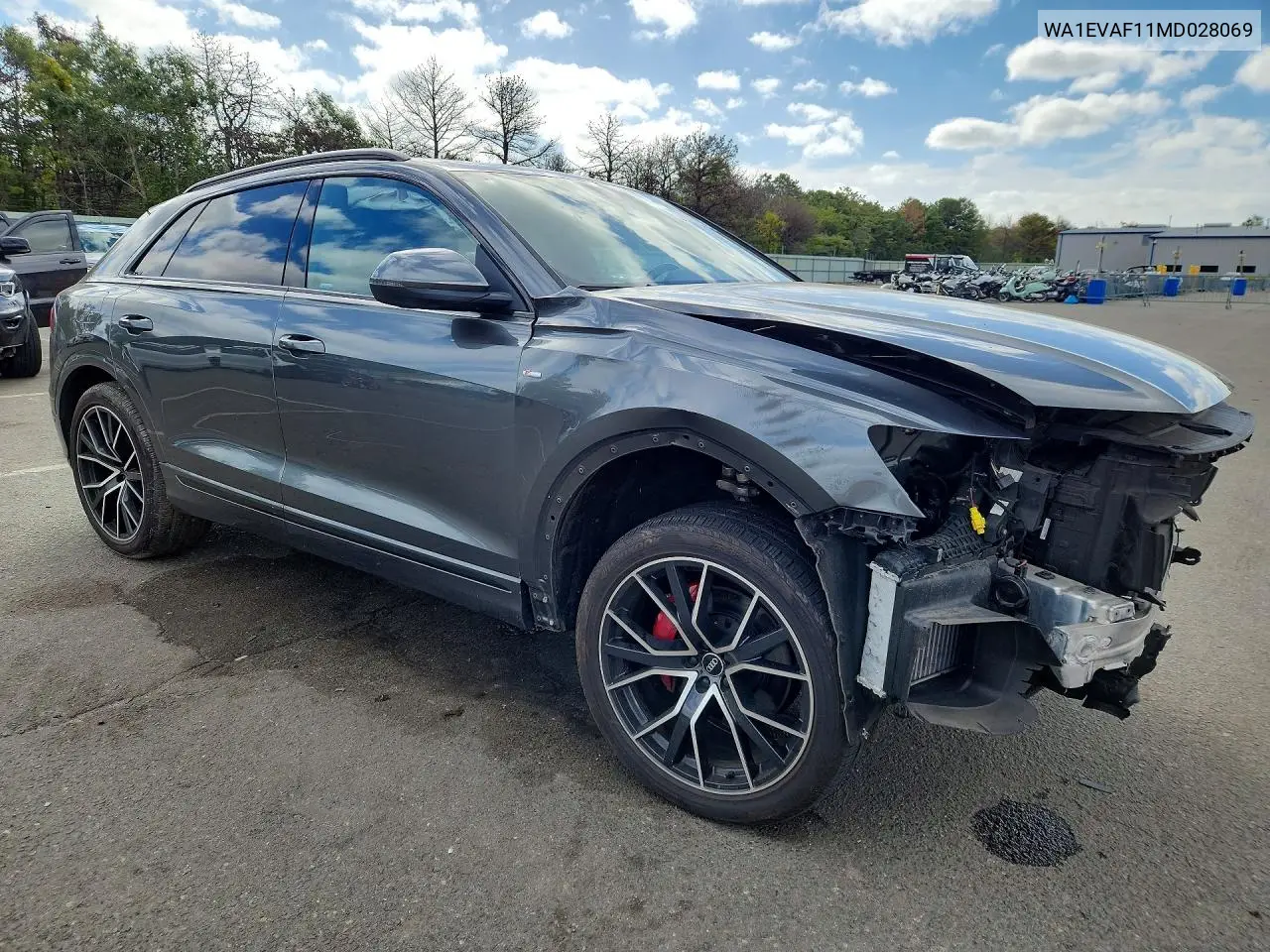 2021 AUDI Q8 VIN WA1EVAF11MD028069 — фото 4