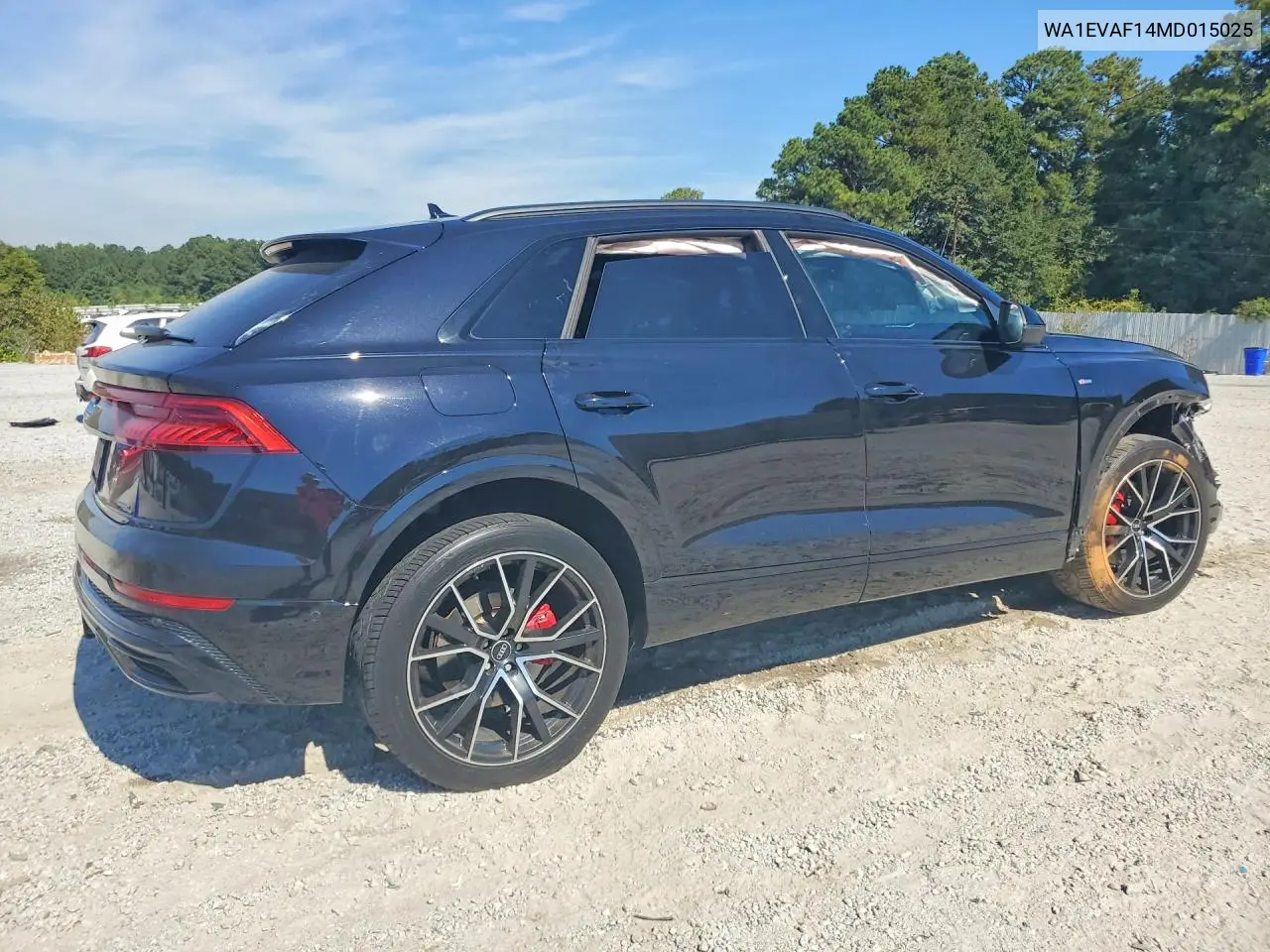 2021 AUDI Q8 VIN WA1EVAF14MD015025 — фото 3