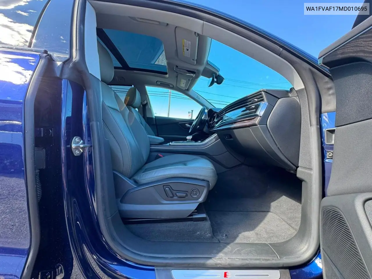 2021 AUDI Q8 VIN WA1FVAF17MD010695 — фото 5
