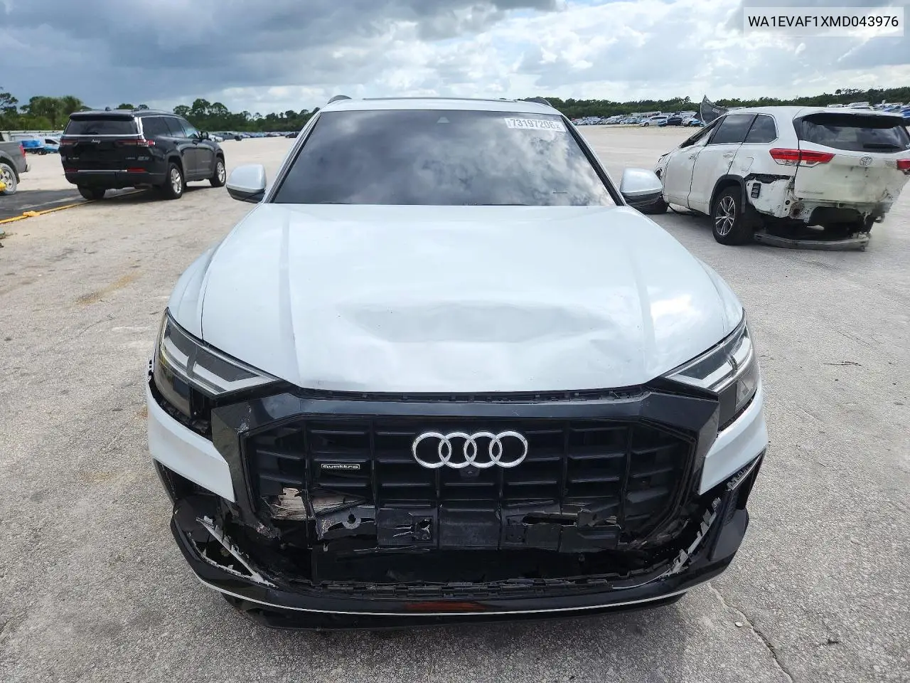 2021 AUDI Q8 VIN WA1EVAF1XMD043976 — фото 5