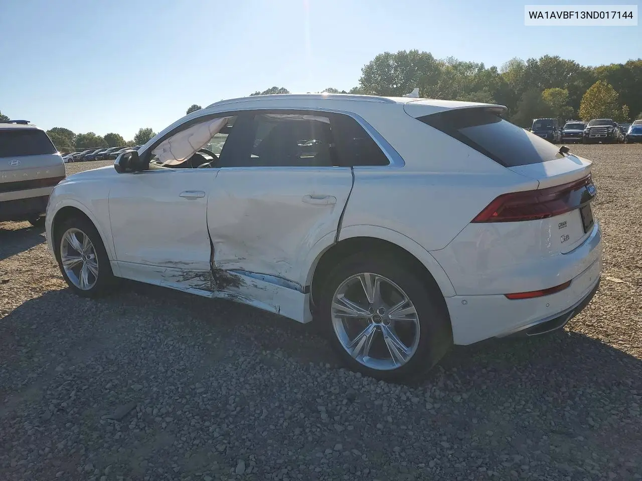2022 AUDI Q8 VIN WA1AVBF13ND017144 — фото 2
