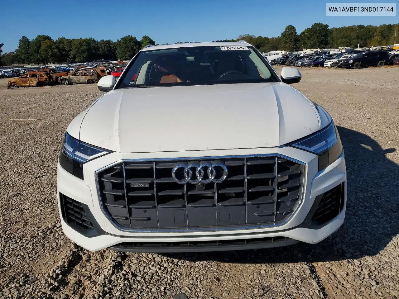 2022 AUDI Q8 VIN WA1AVBF13ND017144 — фото 5