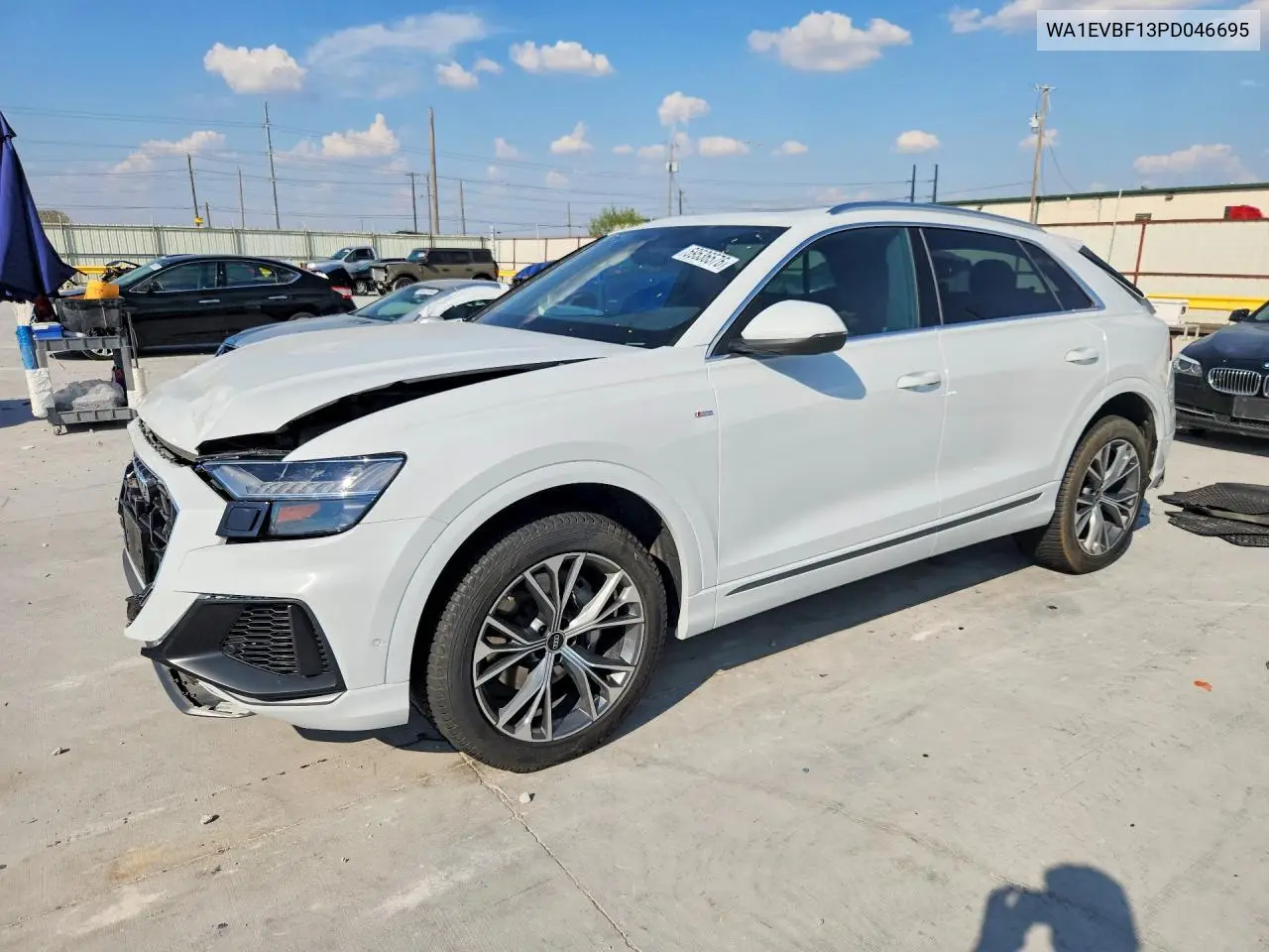 AUDI Q8 2023, VIN WA1EVBF13PD046695
