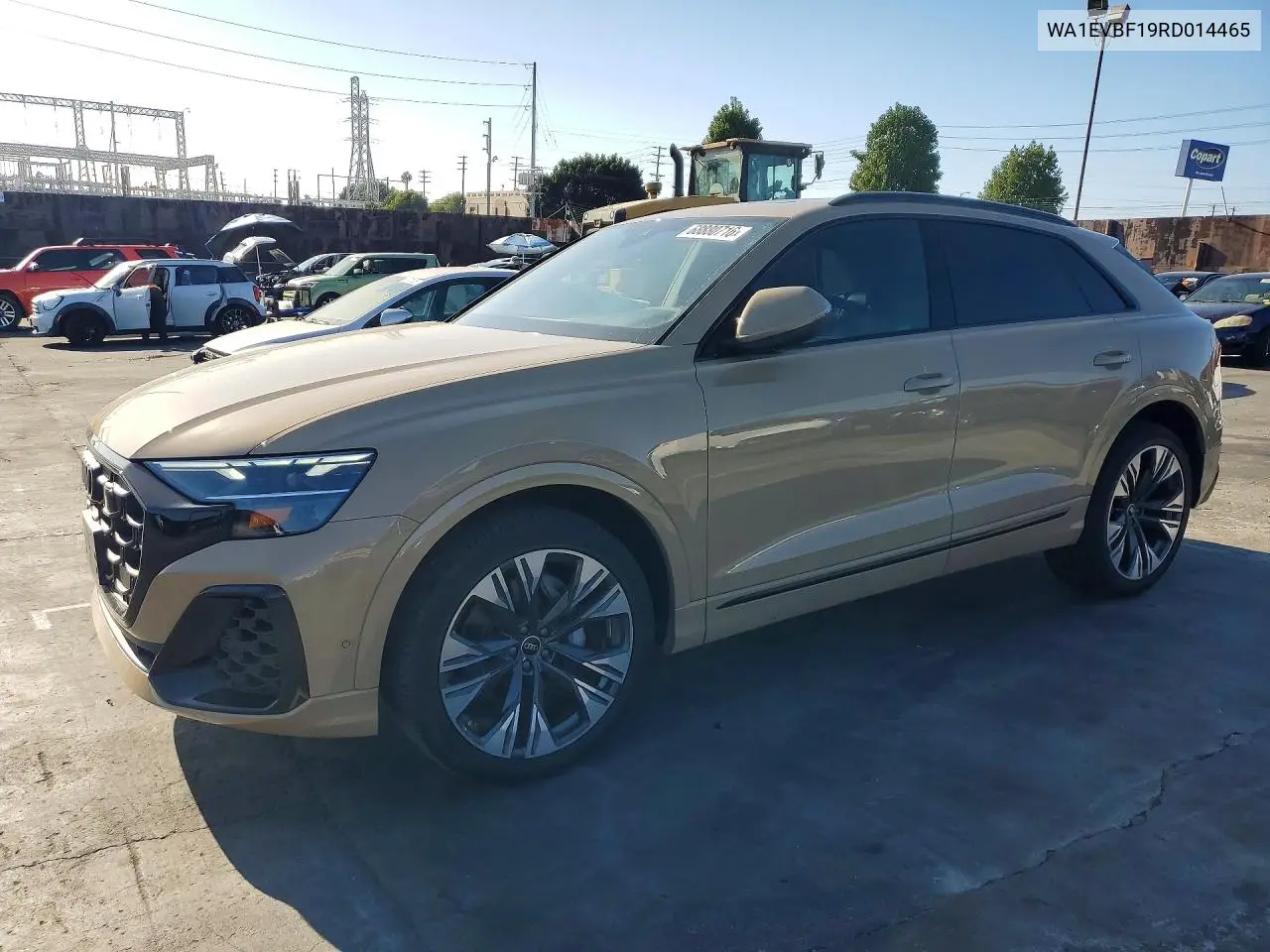 AUDI Q8 2024, VIN WA1EVBF19RD014465