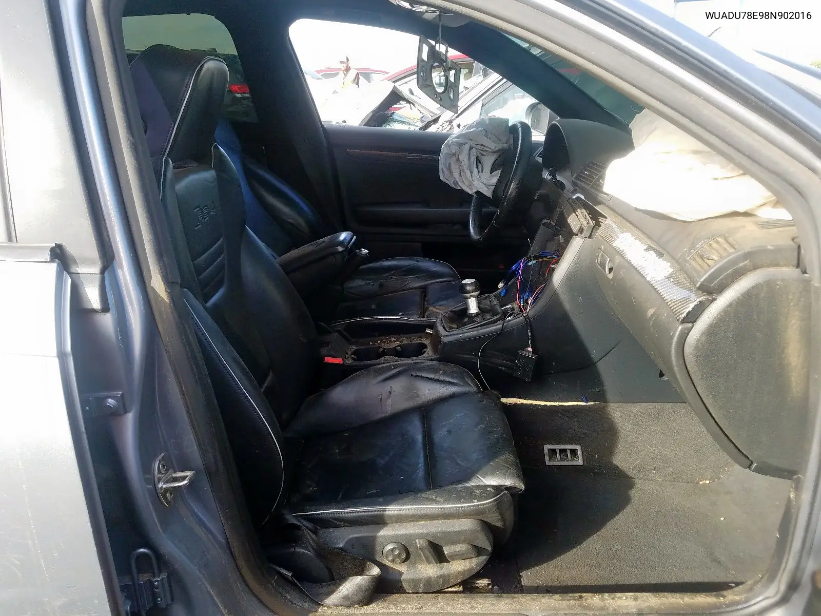 2008 AUDI RS4 VIN WUADU78E98N902016 — фото 5