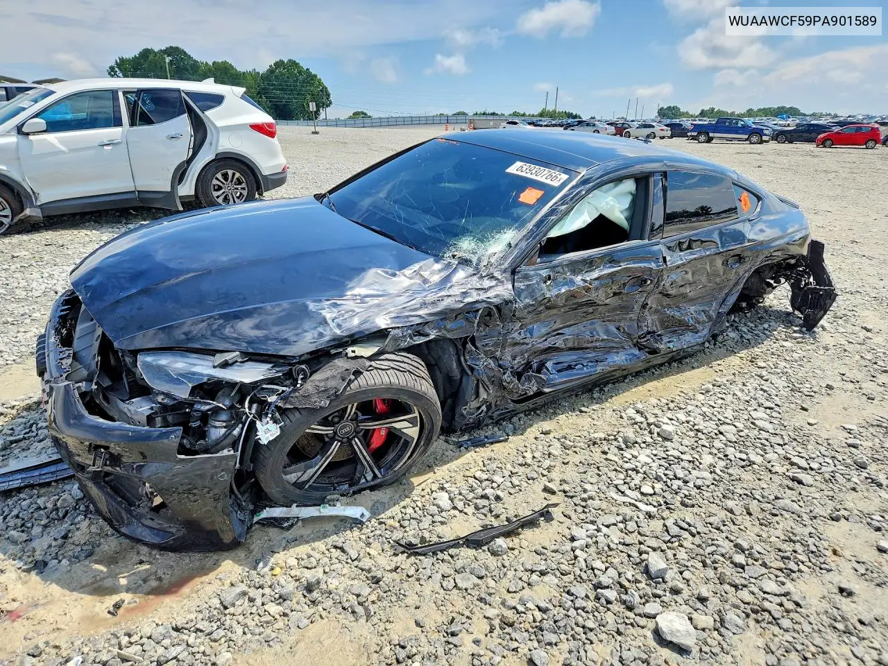 AUDI RS5 2023, VIN WUAAWCF59PA901589