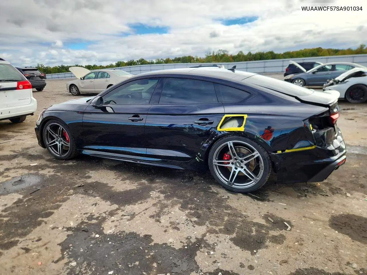 2025 AUDI RS5 VIN WUAAWCF57SA901034 — фото 2