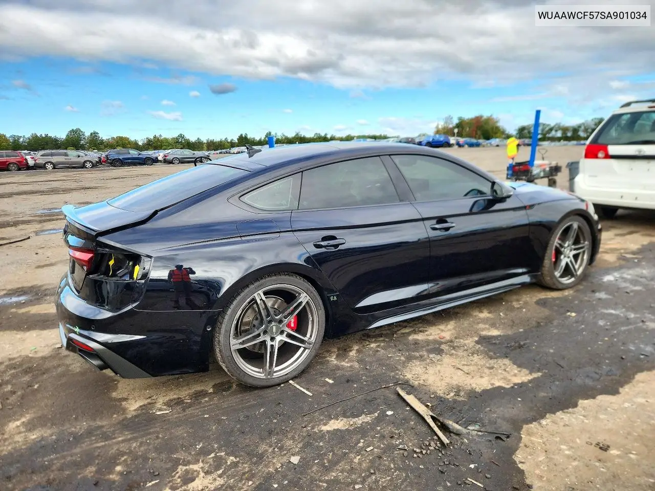 2025 AUDI RS5 VIN WUAAWCF57SA901034 — фото 3