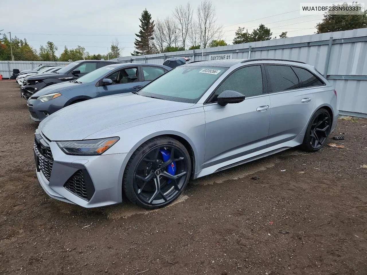 AUDI RS6 2025, VIN WUA1DBF23SN903331