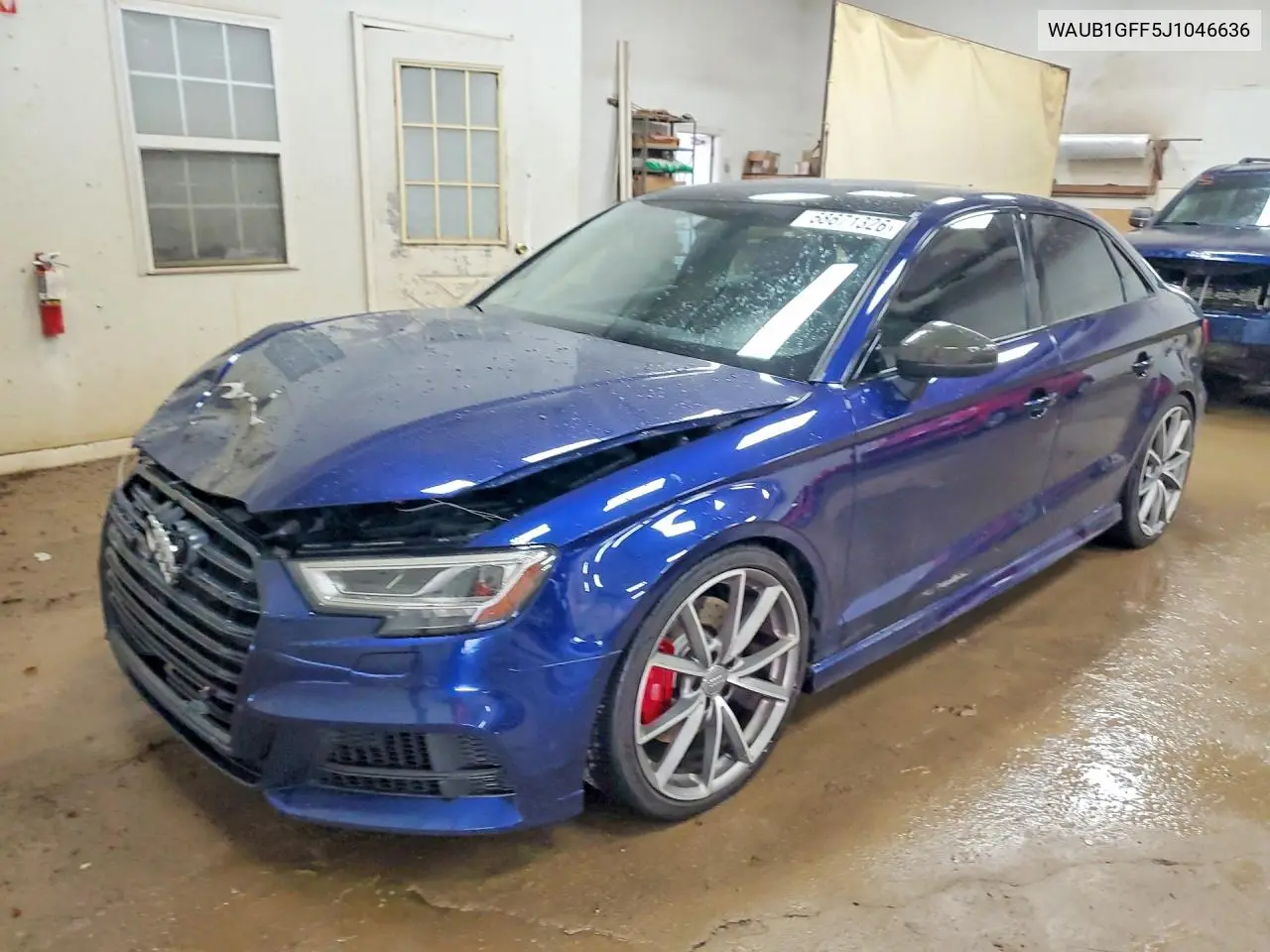AUDI S3 2018, VIN WAUB1GFF5J1046636