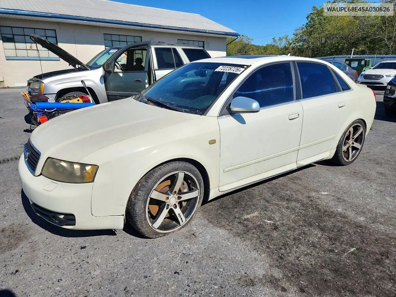 AUDI S4 2005, VIN WAUPL68E45A030626