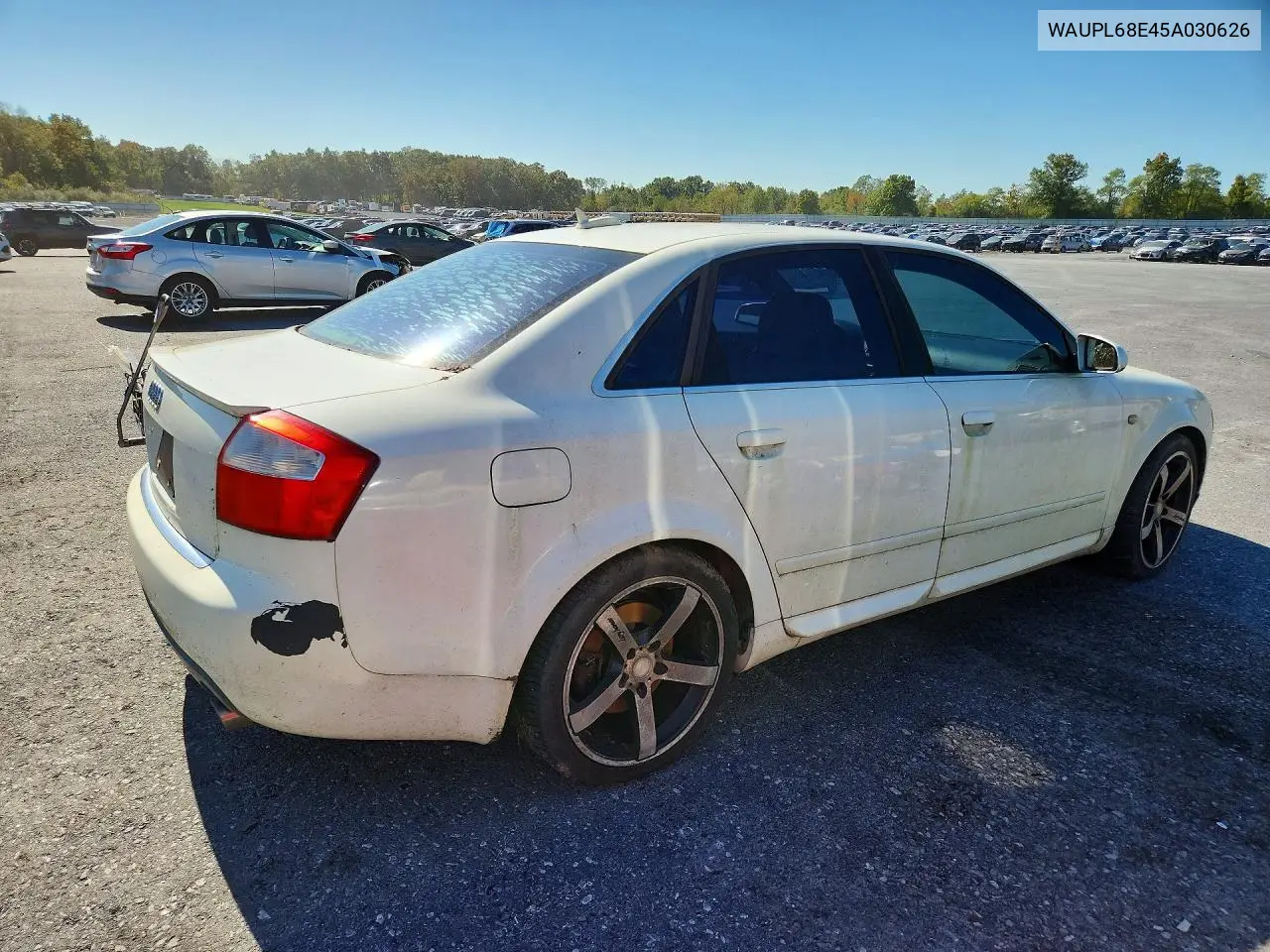 2005 AUDI S4 VIN WAUPL68E45A030626 — фото 3