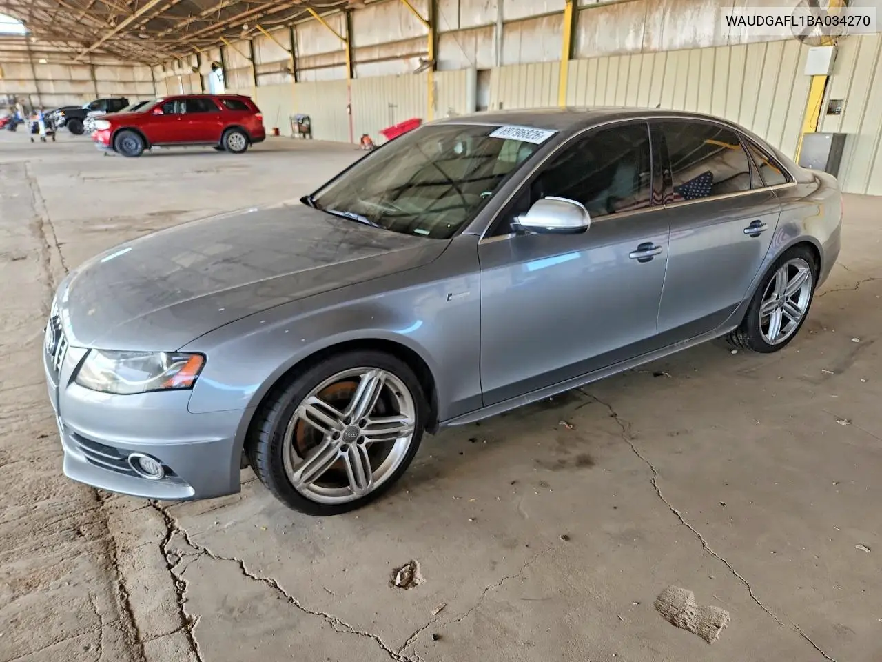 AUDI S4 2011, VIN WAUDGAFL1BA034270