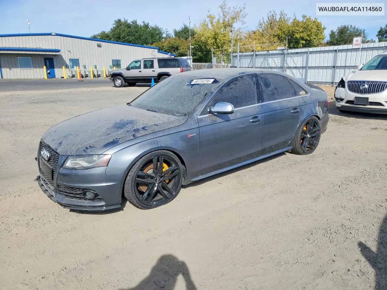 AUDI S4 2012, VIN WAUBGAFL4CA114560