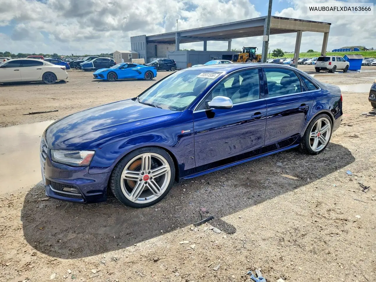 AUDI S4 2013, VIN WAUBGAFLXDA163666