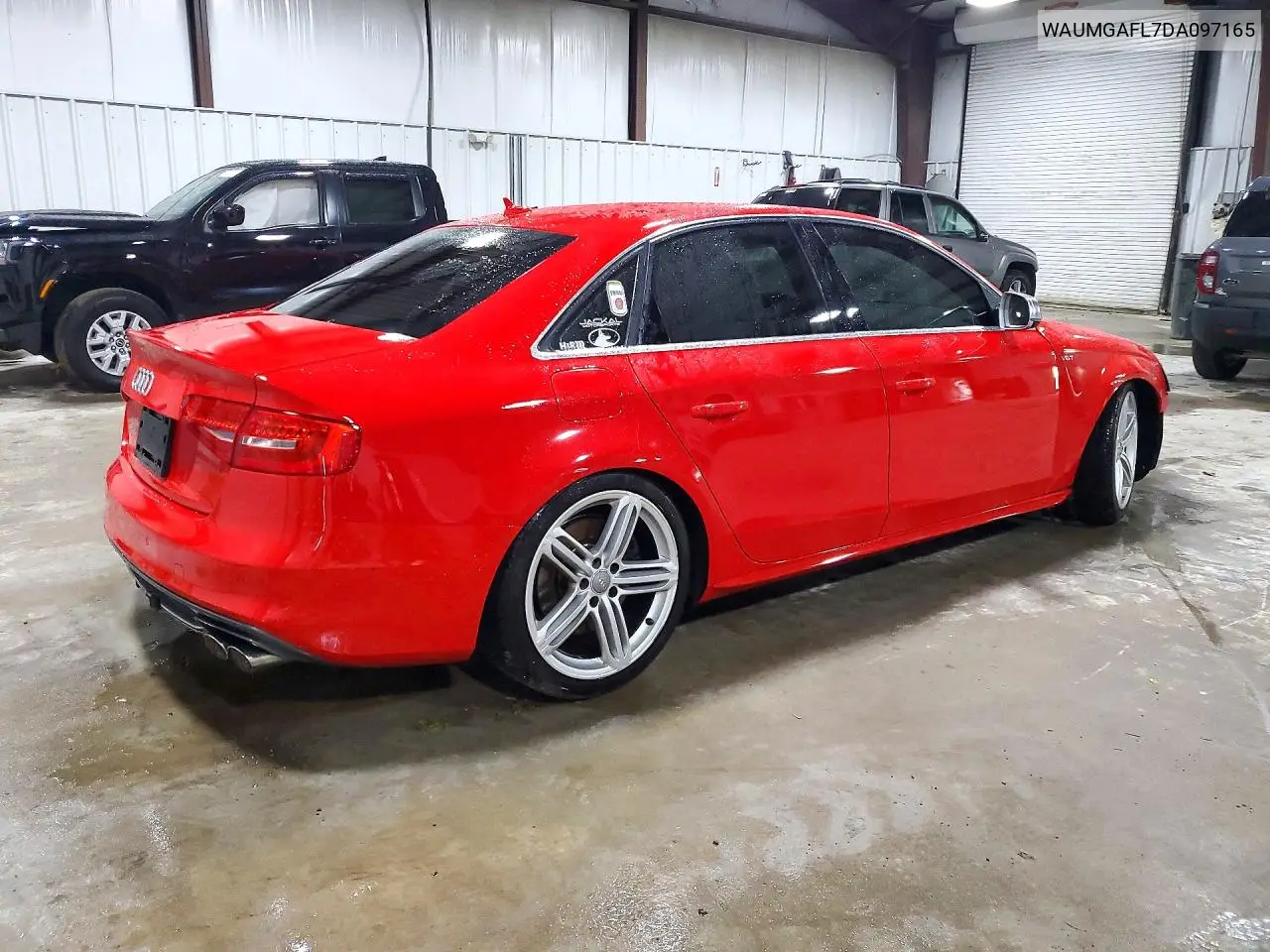 2013 AUDI S4 VIN WAUMGAFL7DA097165 — фото 3