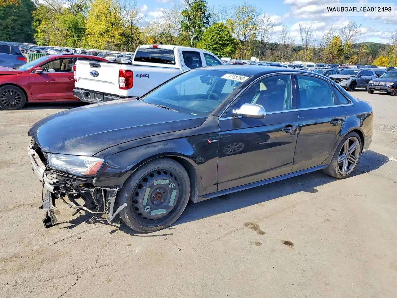 AUDI S4 2014, VIN WAUBGAFL4EA012498