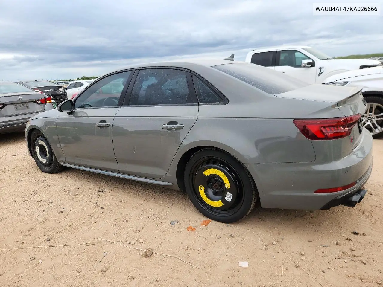2019 AUDI S4 VIN WAUB4AF47KA026666 — фото 2
