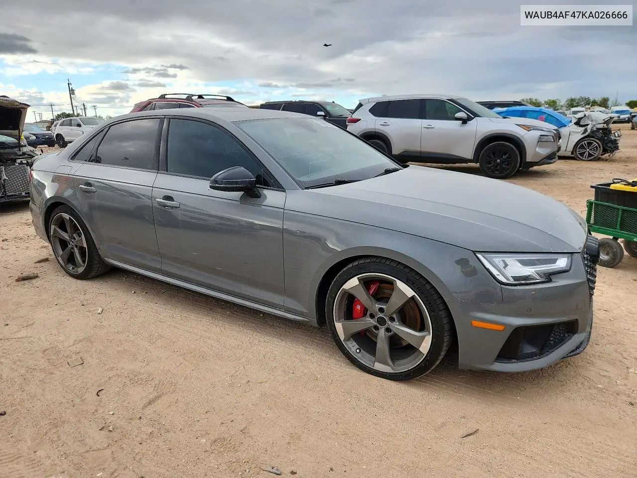 2019 AUDI S4 VIN WAUB4AF47KA026666 — фото 4