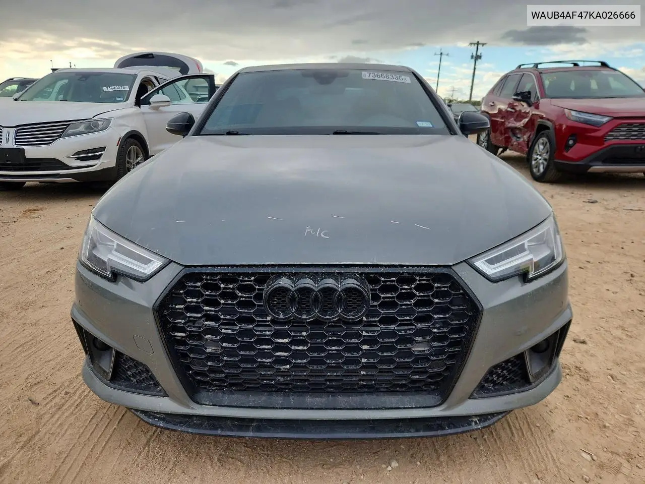 2019 AUDI S4 VIN WAUB4AF47KA026666 — фото 5