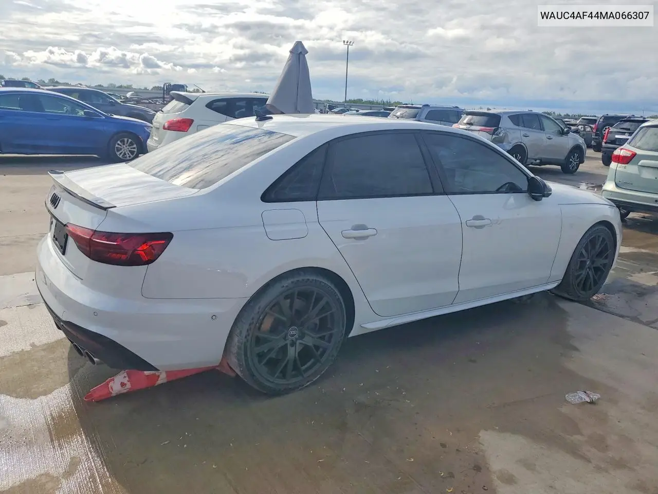 2021 AUDI S4 VIN WAUC4AF44MA066307 — фото 3