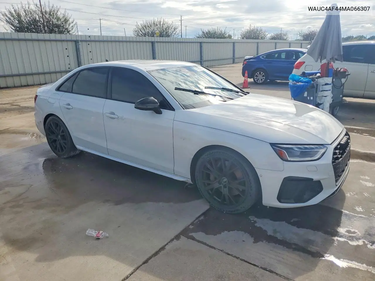 2021 AUDI S4 VIN WAUC4AF44MA066307 — фото 4