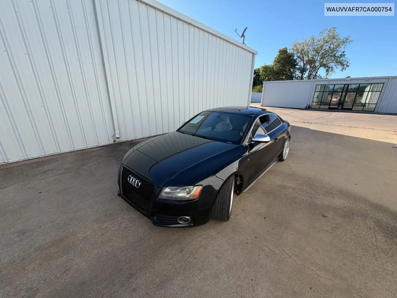 2012 AUDI S5 VIN WAUVVAFR7CA000754 — фото 2