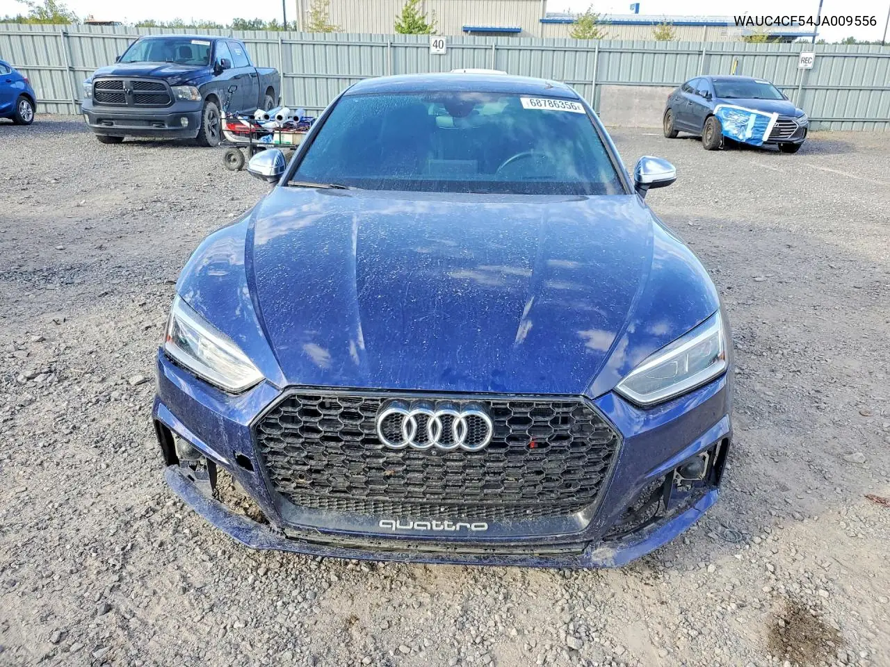 2018 AUDI S5 VIN WAUC4CF54JA009556 — фото 5