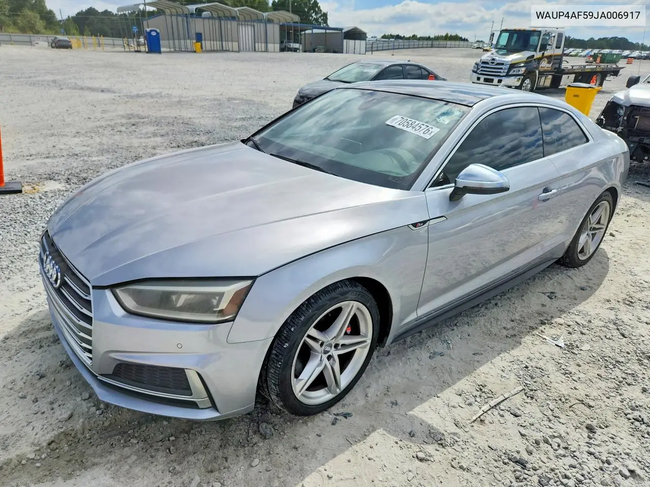 AUDI S5 2018, VIN WAUP4AF59JA006917
