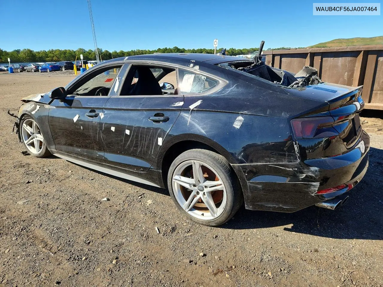 2018 AUDI S5 VIN WAUB4CF56JA007464 — фото 2