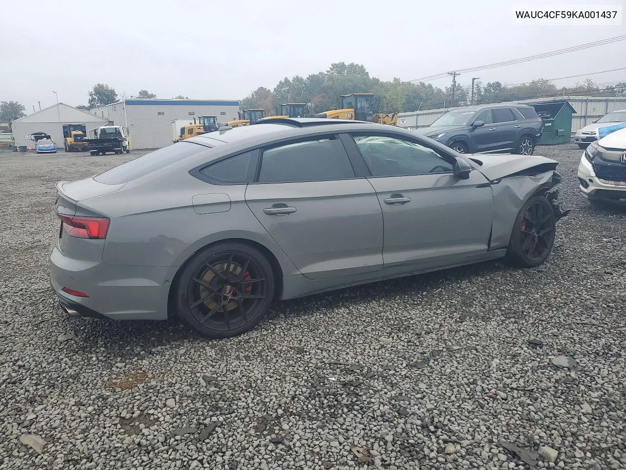 2019 AUDI S5 VIN WAUC4CF59KA001437 — фото 3