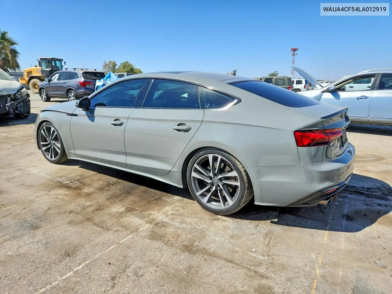 2020 AUDI S5 VIN WAUA4CF54LA012919 — фото 2