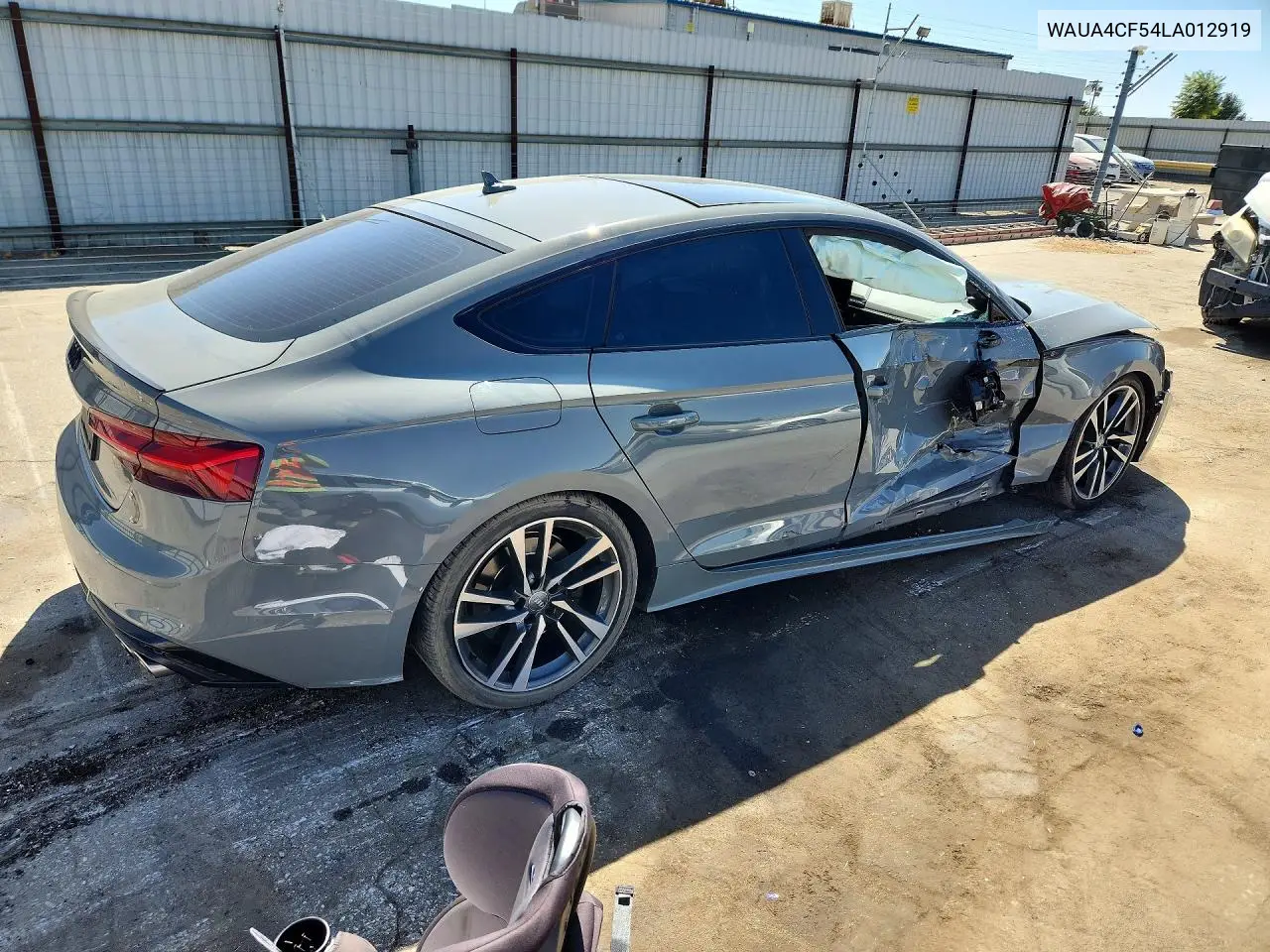2020 AUDI S5 VIN WAUA4CF54LA012919 — фото 3