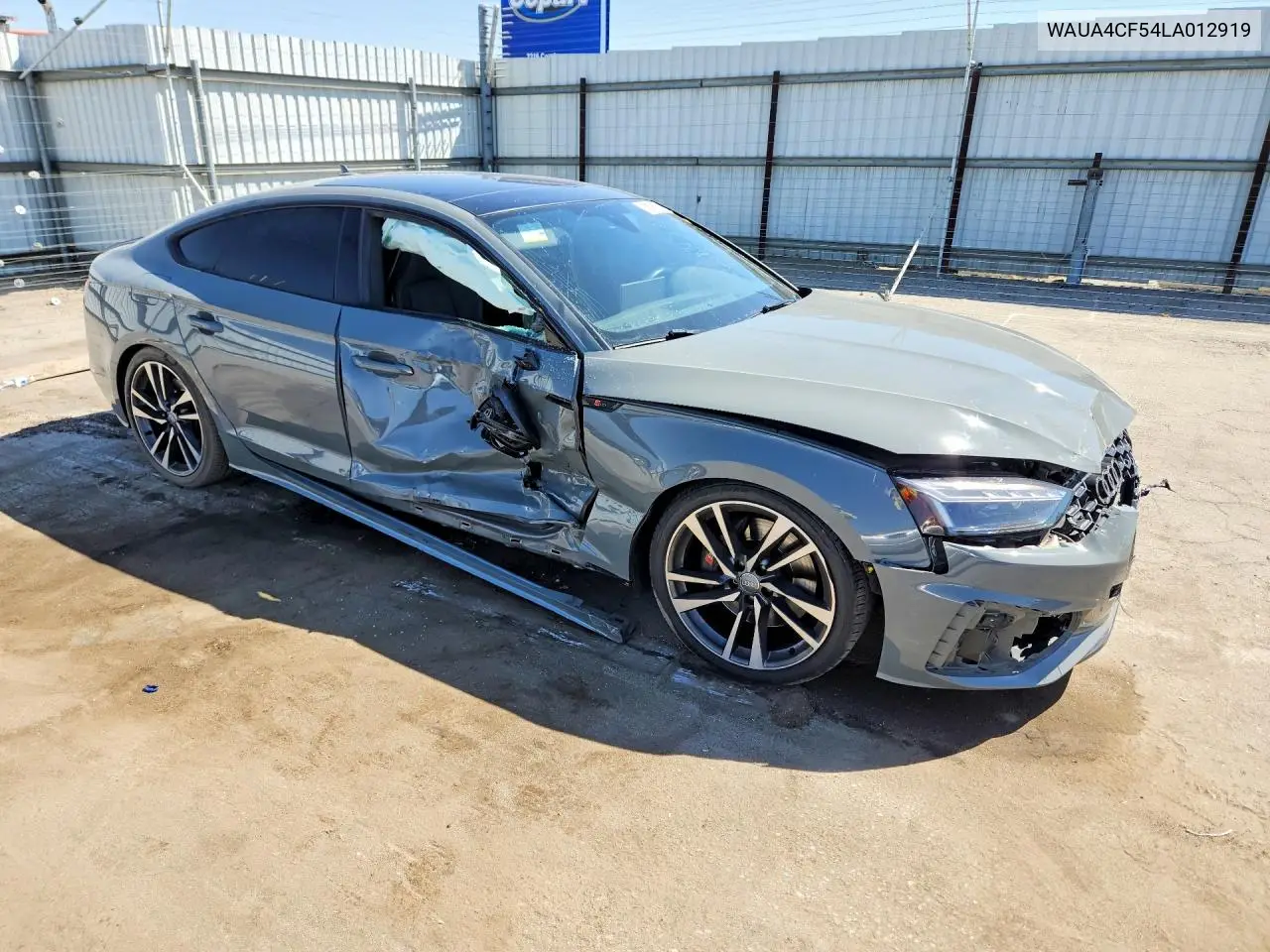 2020 AUDI S5 VIN WAUA4CF54LA012919 — фото 4