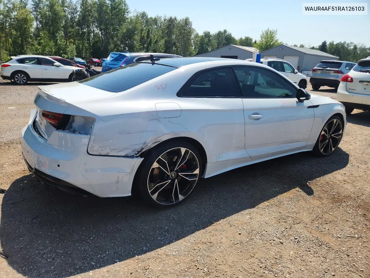 2024 AUDI S5 VIN WAUR4AF51RA126103 — фото 3