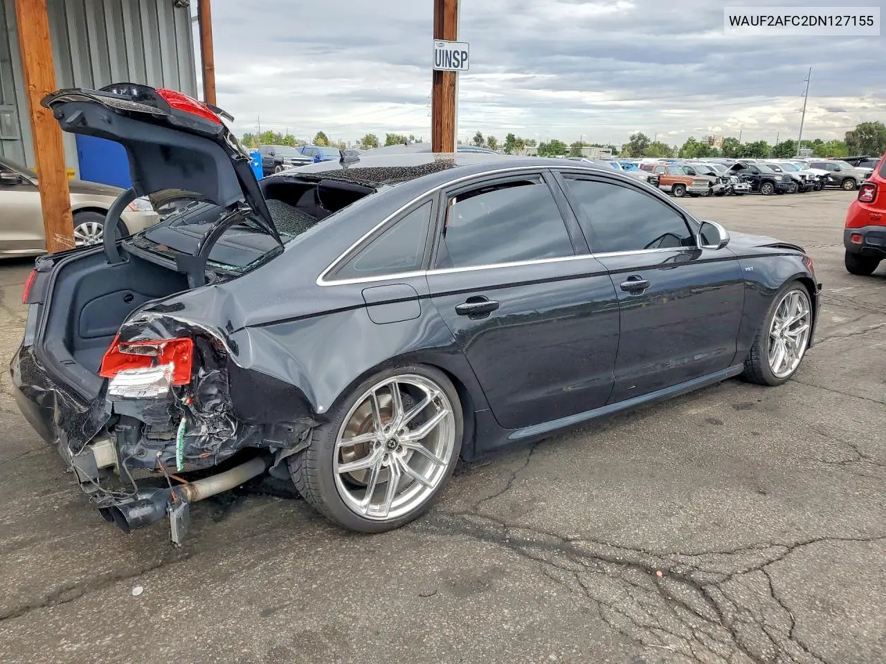 2013 AUDI S6 VIN WAUF2AFC2DN127155 — фото 3