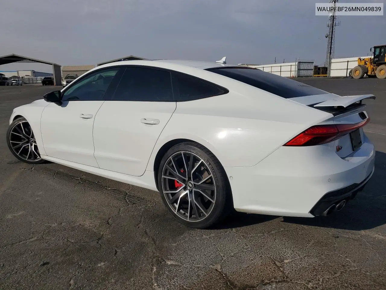 2021 AUDI S7 VIN WAUPFBF26MN049839 — фото 2