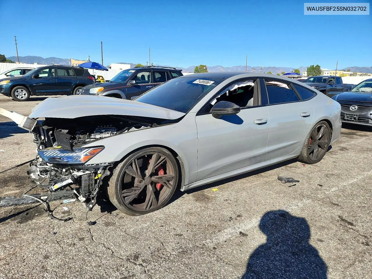 AUDI S7 2025, VIN WAUSFBF25SN032702