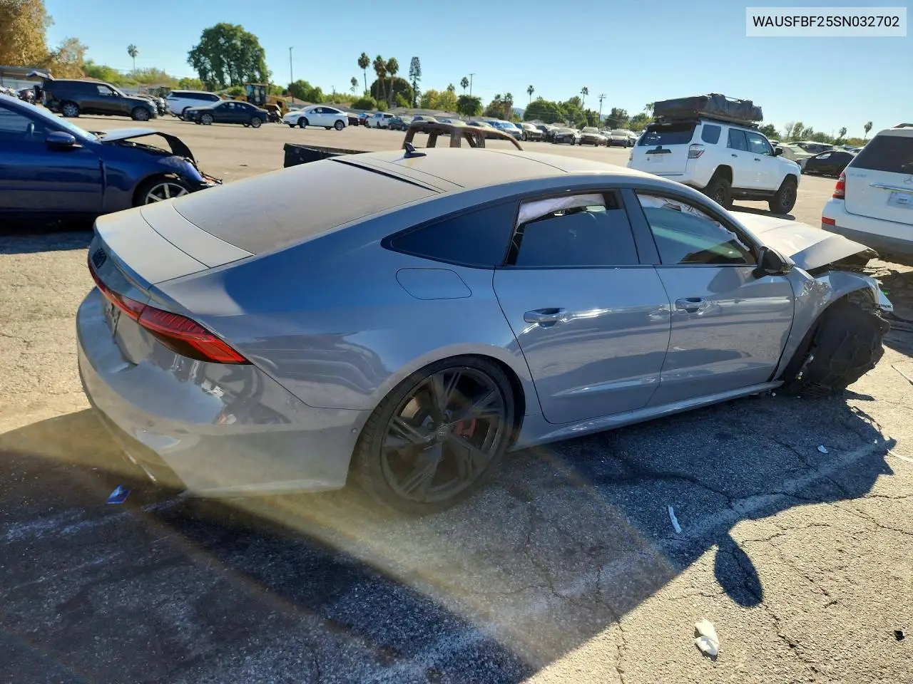 2025 AUDI S7 VIN WAUSFBF25SN032702 — фото 3
