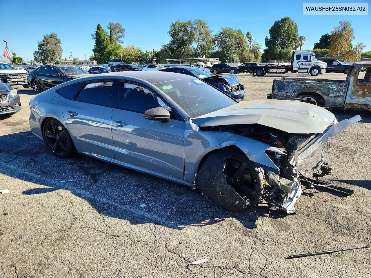 2025 AUDI S7 VIN WAUSFBF25SN032702 — фото 4